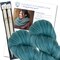 COWL KNITTING KIT: Super Soft Merino Silk Yarn + Large #19 needles + Written Pattern w/ Photo Tutorial. Gift for Knitters.